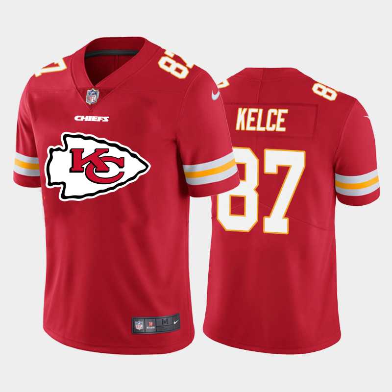 Nike Chiefs 87 Travis Kelce Red Team Big Logo Vapor Untouchable Limited Jersey Dzhi,We sell and wholesale Nike Chiefs 87 Travis Kelce Red Team Big Logo Vapor Untouchable Limited Jersey Dzhi on line form chian!